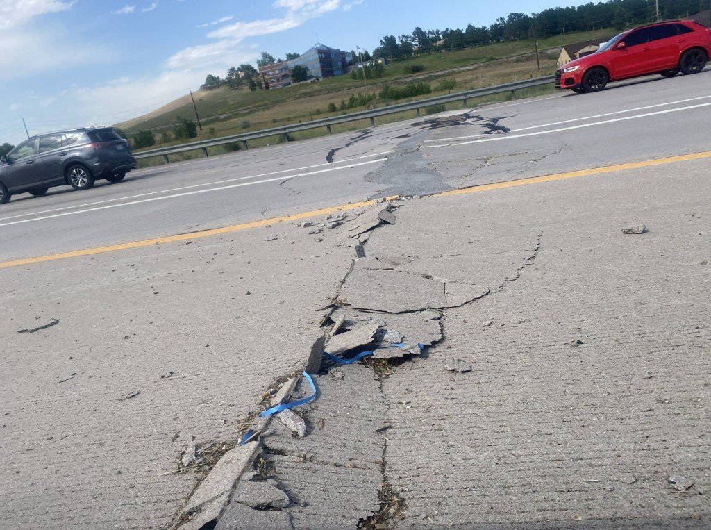 Buckle in U.S. 36 in Broomfield forces overnight closure