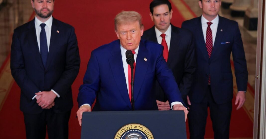 How Trump Got To 'Yes' On Bombing Iran