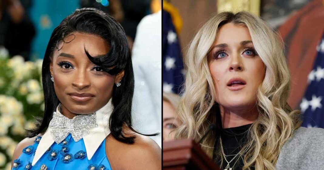 Simone Biles and Riley Gaines Feud explained: Trans athlete debate

